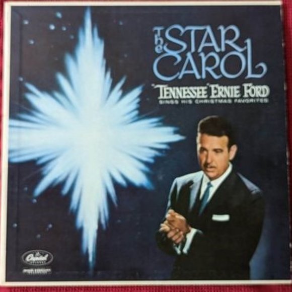 Vintage Tennessee Ernie Ford Vinyl LP - The Star Carol - Released 1958 - Picture 1 of 10